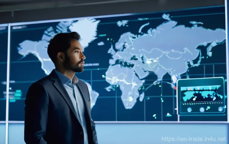 무역 실무자의 월간 업무 일정 - **Prompt for Market Intelligence & Strategic Foresight:**
"A diverse professional, approximately...