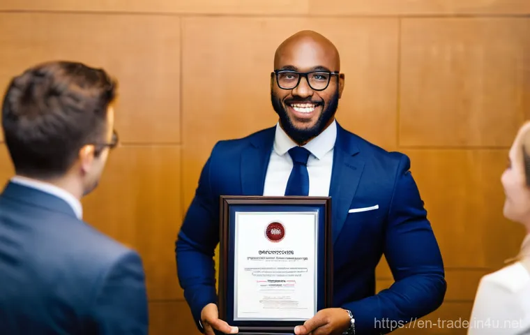 국제무역사 자격증의 전망 - **Prompt 1: Navigating the Global Market with Expertise**
    *   **Description:** A diverse group o...