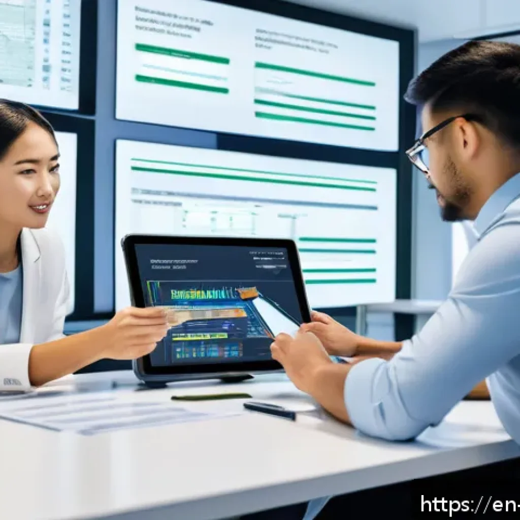 수출입 클레임 방지 사례 - A detailed, professional office scene showing a diverse team of logistics and export-import speciali...